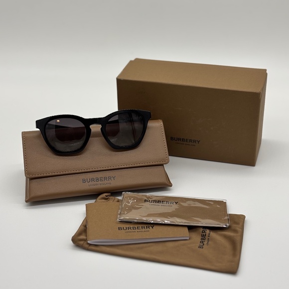 Burberry Yvette Grey Gradient Cat Eye Ladies Sunglasses BE4367 39808G 49